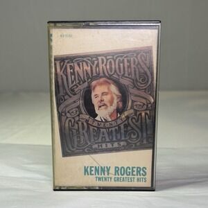 Kenny‎ Rogers- Twenty Greatest Hits- Cassette Tape 1983 Liberty Records